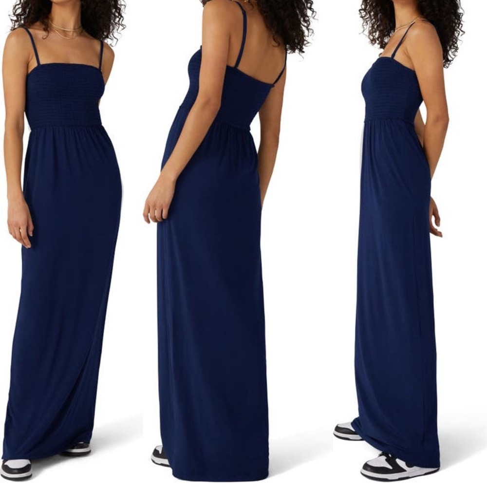 Favorite Daughter The Apartment Smocked Floral Maxi Dress